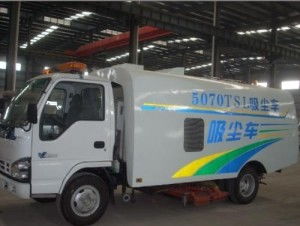 高效环保的城市美容师 真空吸尘车的工作原理与广泛应用